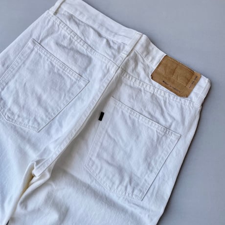 販売継続品 / MidiUmi  ハイウエストホワイトデニムパンツ