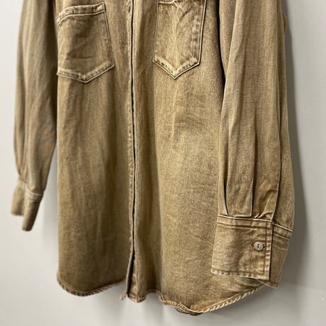 2025AW / 販売継続品 / JOURNAL STANDARD ライトオンスデニムシャツ