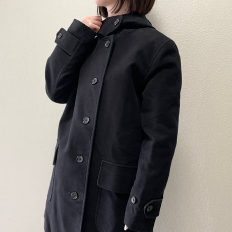 MARGARET HOWELL モールスキンフーデットコート