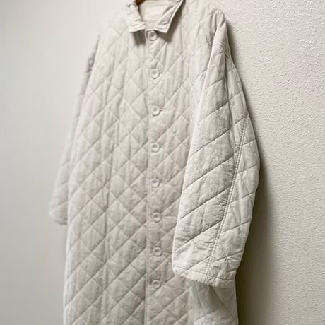 nest Robe コットンラミーキルティングコート