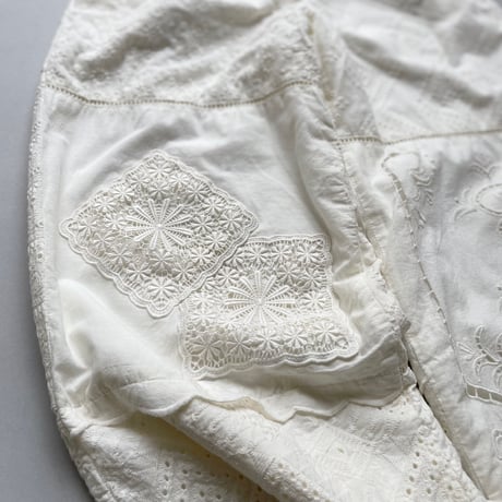 2026SS / 人気完売品 niko and ... リメイク風レースパンツ