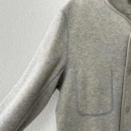 gevaco  両面起毛メランジフリースジャケット