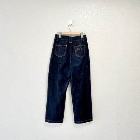 My Fav. CHILD WOMAN 12.5ozデニムハイウエストパンツ