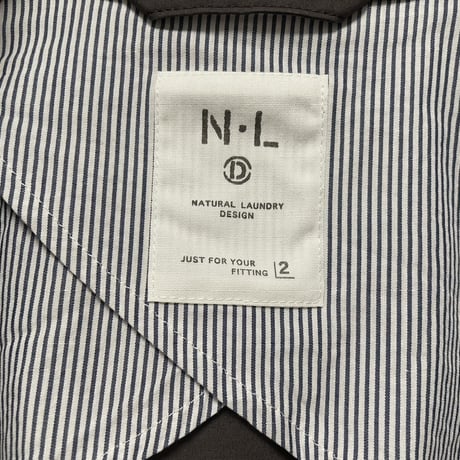 NATURAL LAUNDRY ダンプワッシャースリットコート