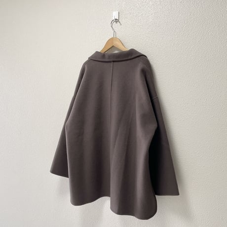 2024AW / SLOBE IENA souple woolダブルフェイススタンドコート