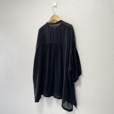 2023SS /  nest Robe リネンガーゼロングシャツ