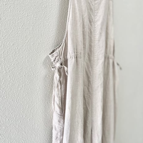 nest Robe リネンワイドサロペット