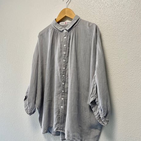 販売継続品 / Brocante リネンキャンバスグランシャツ