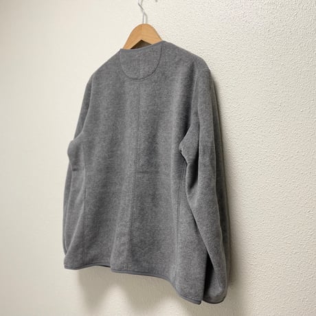 継続販売品 / DANTON  FLEECE COLLARLESS JACKET