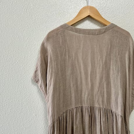 nest Robe  リネンペーパー 2WAYワンピース