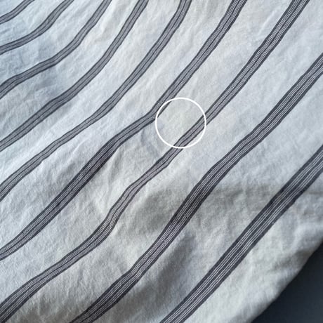 nest Robe コットンリネンストライプロングチュニック
