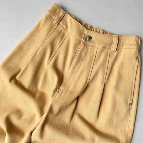 販売継続品 / LOISIR コットンウールカーブパンツ