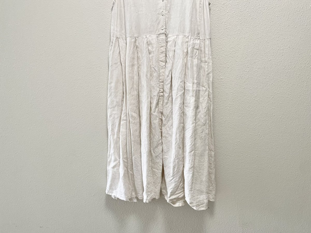 nest Robe リネンタックノースリーブ2wayワンピース | Lisululu