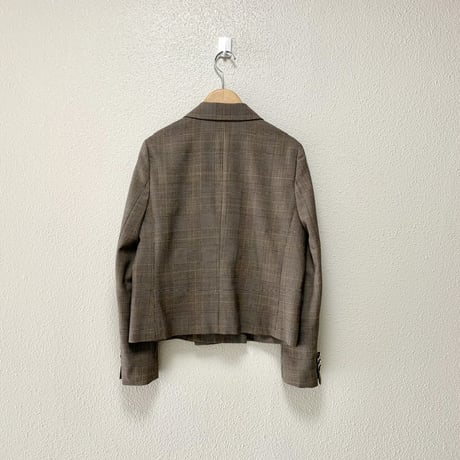NOLLEY'S sophi グレンチェックショートジャケット