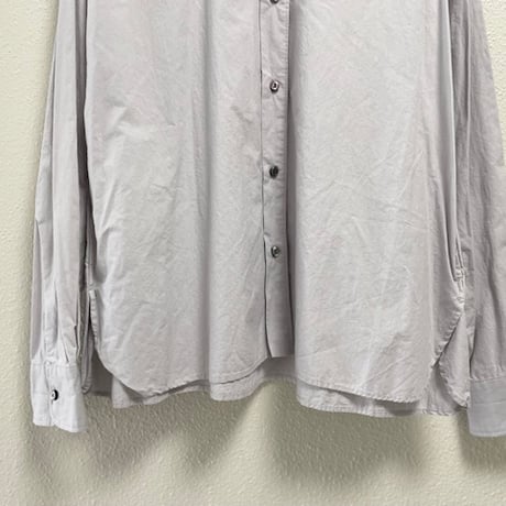 mizuiro ind  サイドスリットポケットシャツ