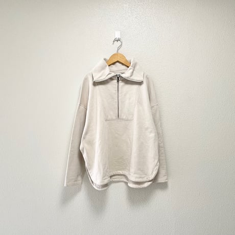 RNA-N 裏起毛ジップアッププルオーバー