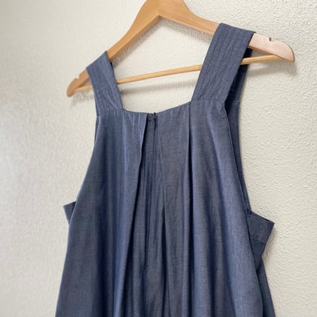 WHYTO. / PLEATS TACK OVERALLS