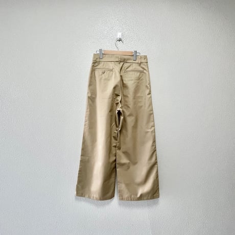 2025 /  タグ付き未使用品 SLOBE IENA チノタックワイドパンツ