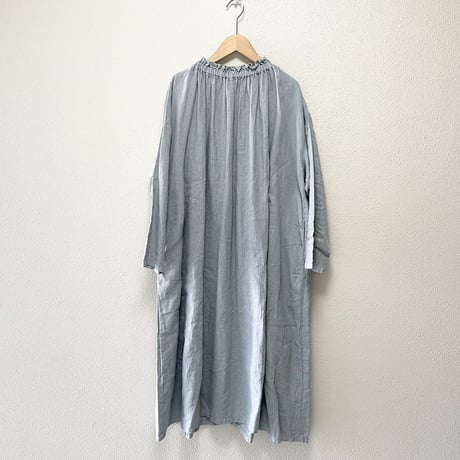 nest Robe リネンシャーリングネックワンピース