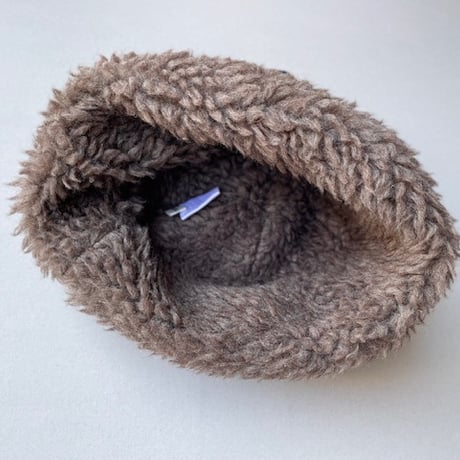 販売継続品/ mature ha. reversible beanie boa リバーシブルビーニー ボア 帽子