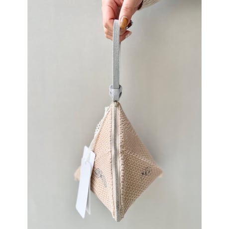 2024-2025AW / タグ付き未使用品 / 人気完売品 / mina perhonen tetra pouch land puzzle × choubho