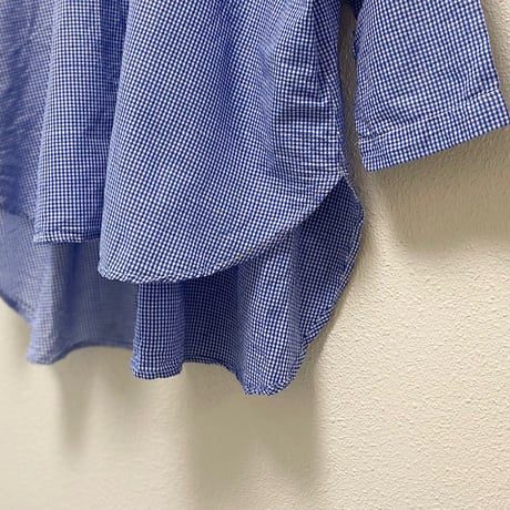 nest Robe ハードマンコットンリネンカシュクールシャツ