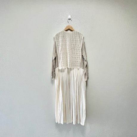 人気完売品 /未使用品 / タグ付き Veritecoeur ベスト付きワンピース