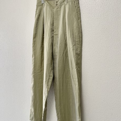未使用品 / TICCA  シルクナイロンタックパンツ