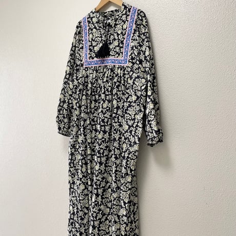 FREDY REPIT プリントミックスギャザーワンピース