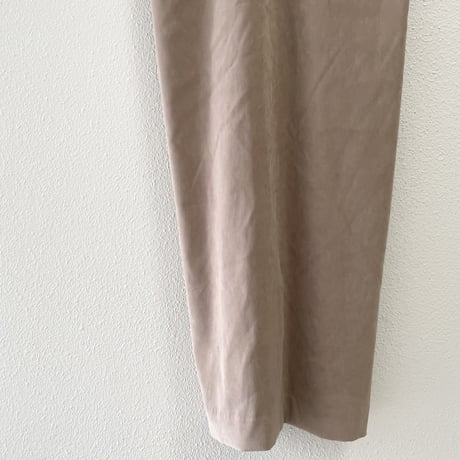 SLOBE IENA スウェードライクキャミワンピース