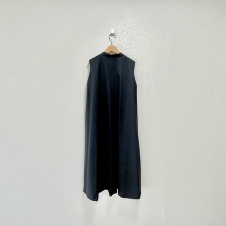 2023AW / 未使用品 mizuiro ind  スタンドカラーフレアワンピース