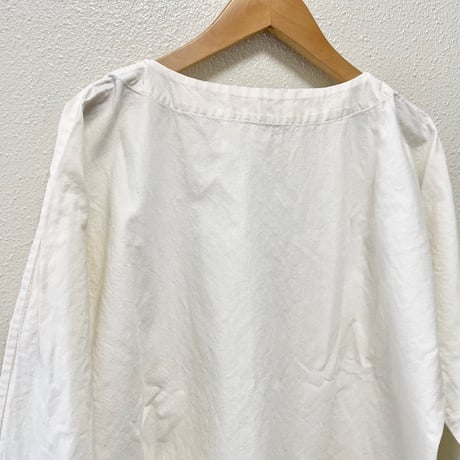 Veritecoeur プレミアムシャンブレーバックループプルオーバー
