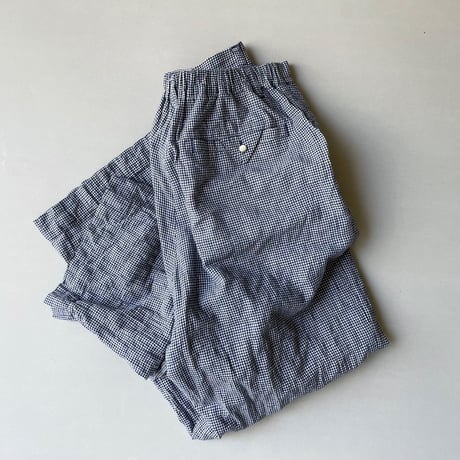 2025SS / l'atelier du savon くしゃくしゃコットン パンツ