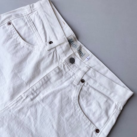 販売継続品 / MidiUmi  ハイウエストホワイトデニムパンツ