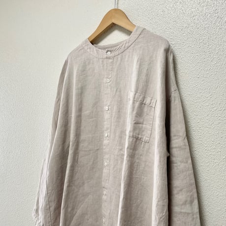 nest Robe  リネンクルーネックチュニックブラウス