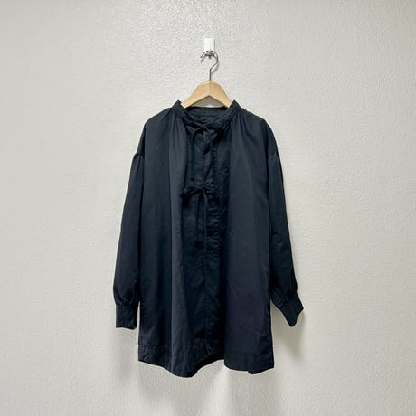 note et silence  swedish military スモックブラウス