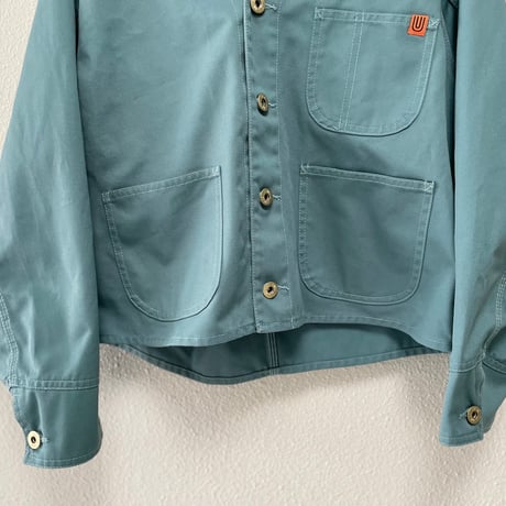 UNIVERSAL OVERALL JEANS FACTORY   別注 TCツイル ショート丈カバーオールジャケット