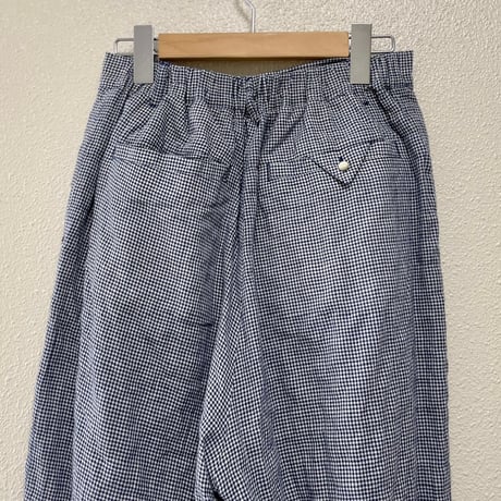 2025SS / l'atelier du savon くしゃくしゃコットン パンツ