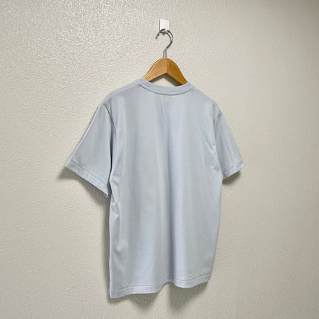 DANTON  C INNER T-SHIRT インナーロゴTシャツ サックスブルー