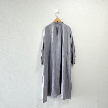 nest Robe リネンレース襟ギャザーワンピース