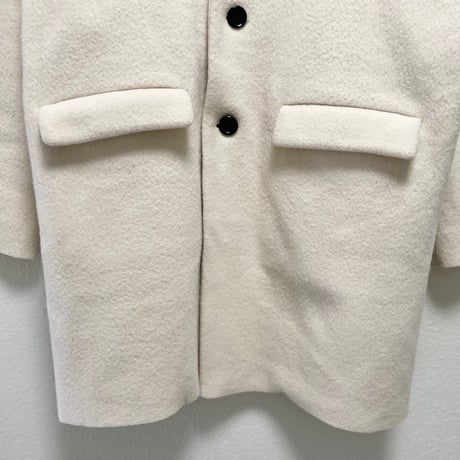 R&D.M.Co- / OLDMAN’S TAILOR  ウールフェルトニットハーフコート