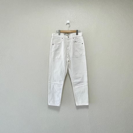 販売継続品 / MidiUmi  ハイウエストホワイトデニムパンツ
