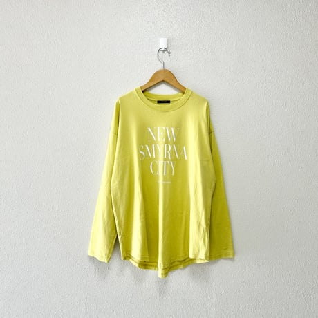 JOURNAL STANDARD ラウンドヘムロゴロングスリーブ