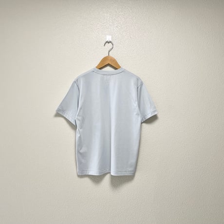 DANTON  C INNER T-SHIRT インナーロゴTシャツ サックスブルー
