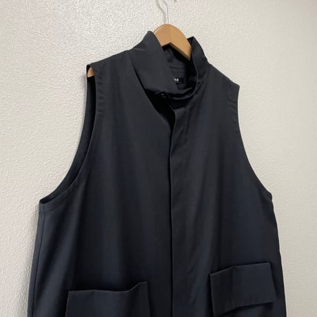 2024AW / mizuiro ind ポケット付きスタンドカラーワンピース