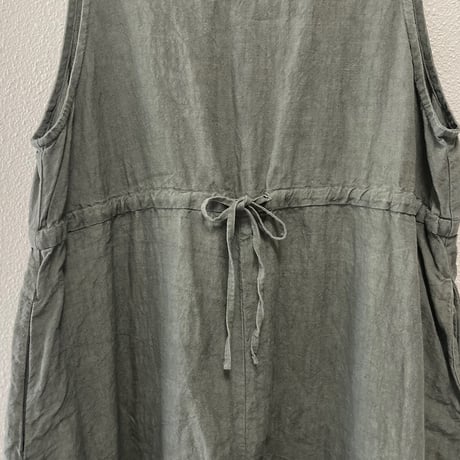 nest Robe  リネン  グランジウォッシュサロペット