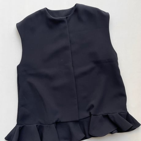 販売継続品 / anana フリルヘムベスト