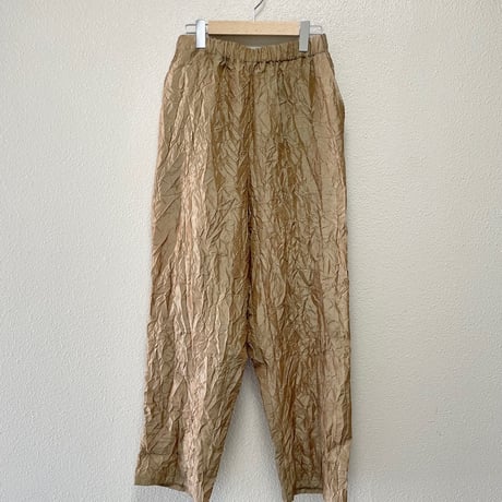 販売継続品 / Honnete Crushed Chambray Easy Pants