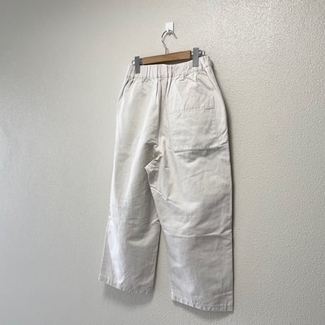 yuni コットンリネンタックパンツ