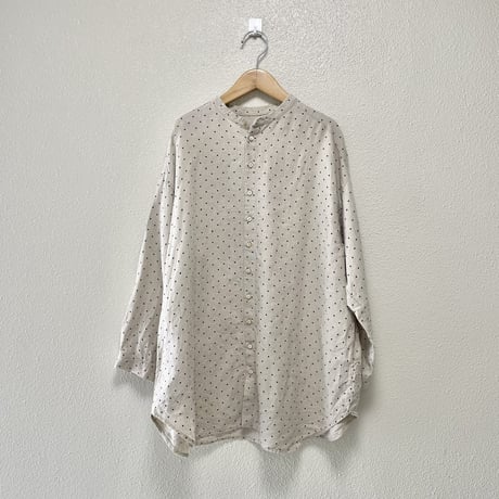 nest Robe  ドットプリントブラウス